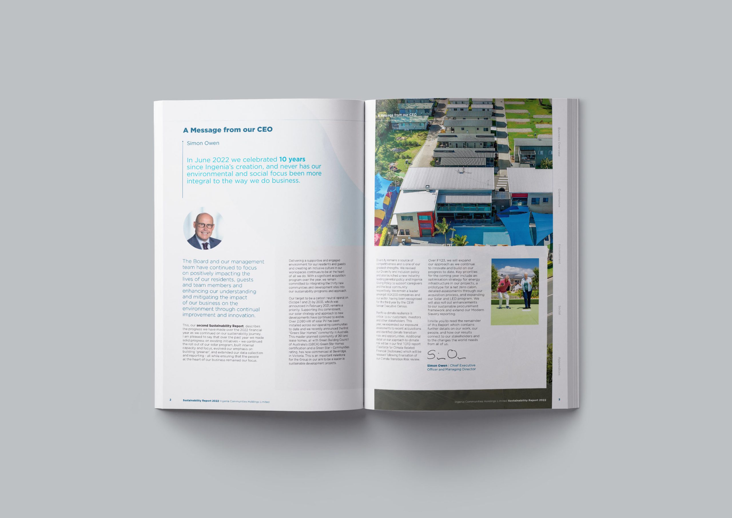 Ingenia Communities Sustainability Report 2022